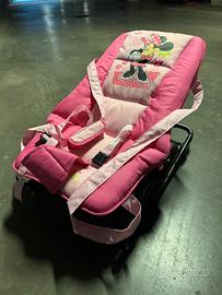 sdraietta bimba rosa reclinabile minnie