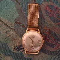 Orologio Lanco vintage placcato oro.