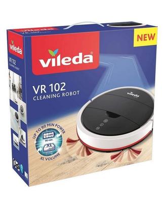 Vileda VR 102 160883 Robot Aspirapolvere, 28.47 W,