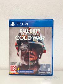 Cod Call of duty Black ops Cold war ps4 PAL ITA