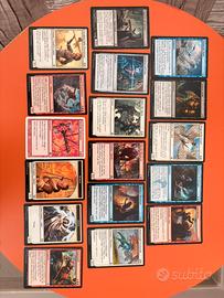 Lotto 46 carte Magic: The Gathering + 7 bustine
