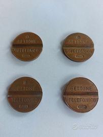 gettoni telefono rari da collezione 