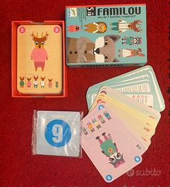 Gioco di carte 5-10 anni FAMILOU