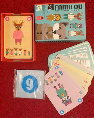 Gioco di carte 5-10 anni FAMILOU