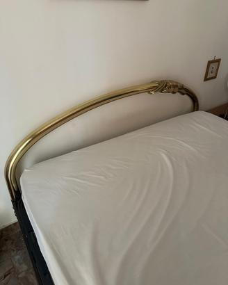 Letto Lipparini in ottone anni ’90,originale