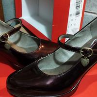 Scarpe con plateau s.Oliver wine patent 39 EU