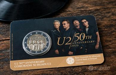 Card commemorativa U2
