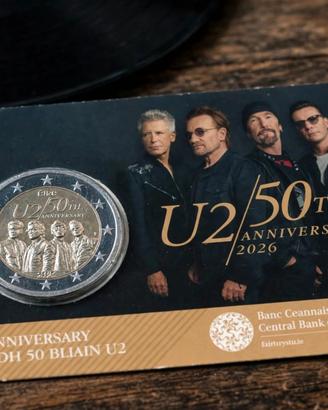 Card commemorativa U2