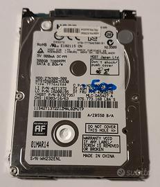 Hard disk interno notebook 2,5 hgst 500gb