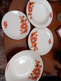 servizio piatti anni '70