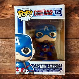 RARO VINTAGE Funko Pop Captain America #125