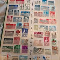lotto n. 53 francobolli Norvegia 