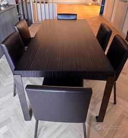 Tavolo e sedie Minotti