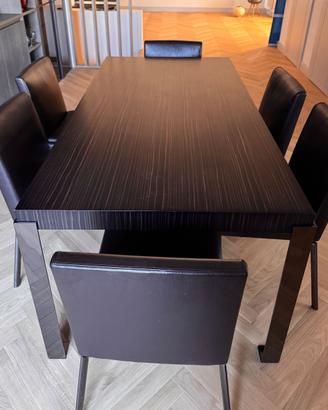 Tavolo e sedie Minotti