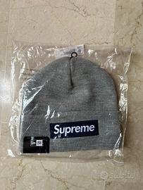 Cappello Supreme Box Logo Grigio