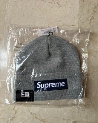 Cappello Supreme Box Logo Grigio
