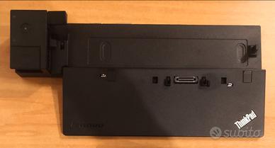 Docking Station LENOVO con 2 alimentatori