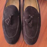 Mocassino scamosciato