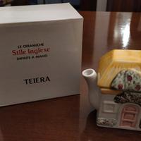 teiera vintage stile inglese