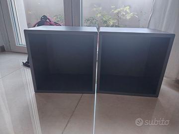 Coppia Cubi EKET Ikea Grigio - Come Nuovi / Intatt