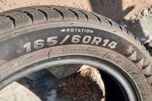 gomme invernali e 4 stagioni 165/60 r14