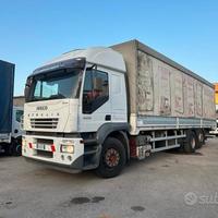 Iveco stralis 400 3 assi centinato+sponda