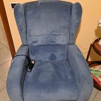 Poltrona reclinabile elettr. funzione alzapersona