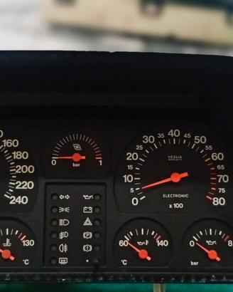 contachilometri fiat uno turbo mk1 