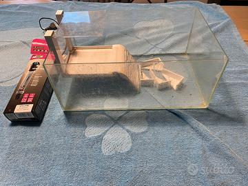 Vasca per tartarughe completo di accessori