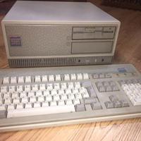 PC vintage Olivetti M240 floppy 5 1/4 + tastiera