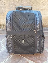 Trasportino zaino trolley per animali 🐶