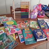 tanti libri e giochi per bambini