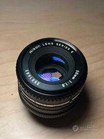 Nikon 50mm f/1.8 + adattatore per fuji x mount