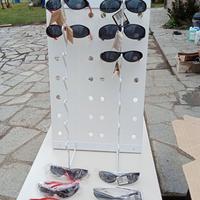 Occhiali sole Polinelli Milan + Juve lotto di 10