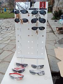 Occhiali sole Polinelli Milan + Juve lotto di 10