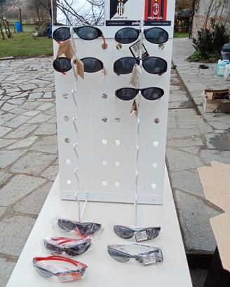 Occhiali sole Polinelli Milan + Juve lotto di 10