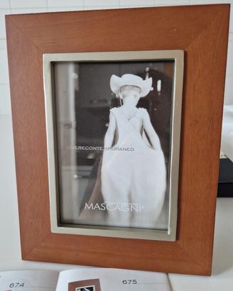 Cornice portafoto in legno "Mascagni "
