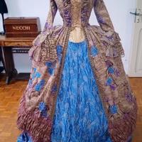 "ROBE A L'ANGLEISE" COSTUME XVIII SECOLO