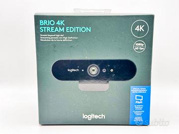 Webcam Logitech Brio 4K Stream Edition
