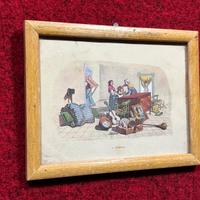 stampa litografica vecchia manifattura  4 maggio