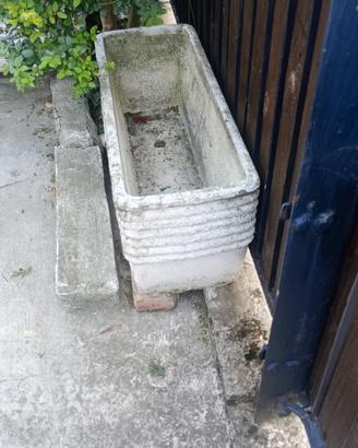 vasi da giardino in cemento 