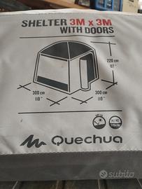 Quechua Shelter 3x3 gazebo da campeggio