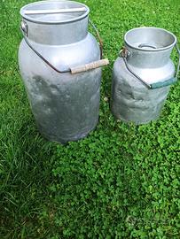 Contenitore latte in acciaio