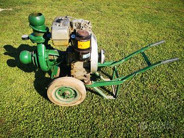 Motopompa d'epoca ACME AD/114 Diesel originale
