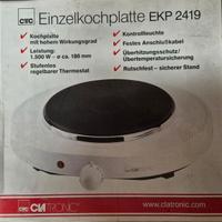 Piastra elettrica singola Clatronic EKP 2419