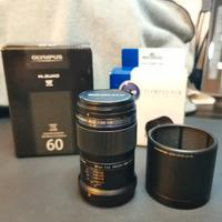 Olympus M.Zuiko 60 mm 2.8 Macro + paraluce LH-49