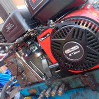 moto compressore benzina completo