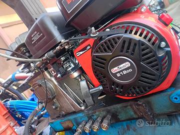 moto compressore benzina completo