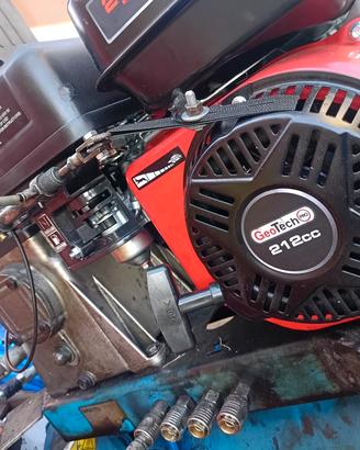 moto compressore benzina completo