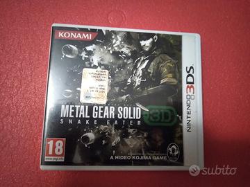 Gioco nintendo 3ds metal gear solid 3d  ITALIANO 